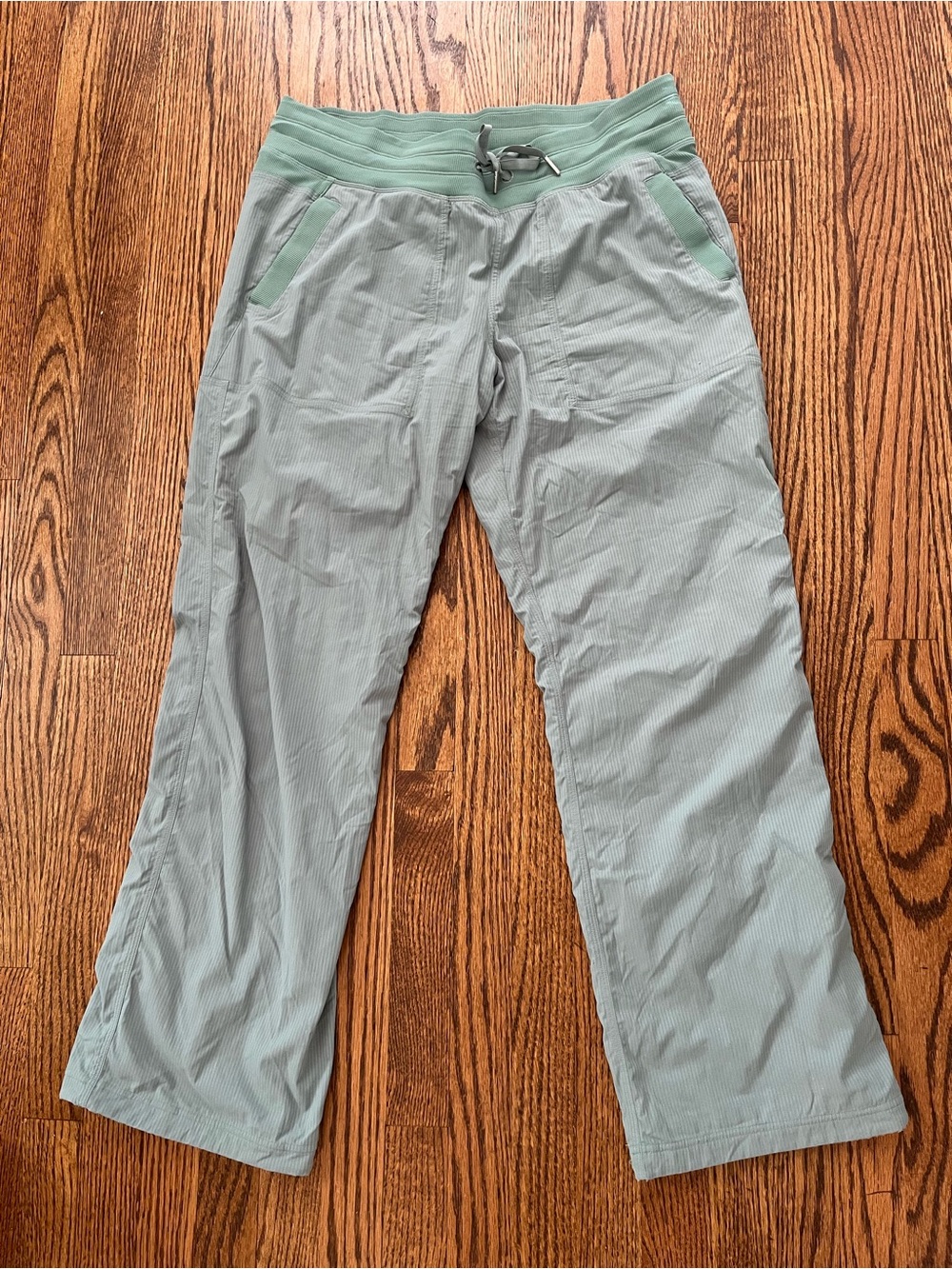Lululemon Lined Dance Studio Full Length Pants size 12 in Crater Blue